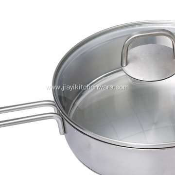Factory OEM Pre-Seasoned Cooker with Glass lid